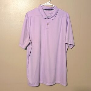 Nike Dri-Fit Light Purple Golf Polo Shirt Mens‎ Size XL
